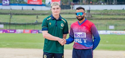 नेपाल ए र आयरल्याण्ड वोल्भ्सबीचको एकदिवसीय सिरिजको खेल आज हुदै