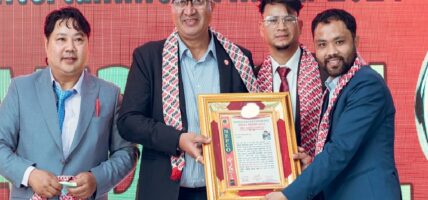पत्रकार उमेश विश्वकर्मालाई राष्ट्रिय पत्रकारिता सम्मान