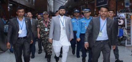 गृहमन्त्रीले गरे त्रिभुवन विमानस्थलमा अनुगमन