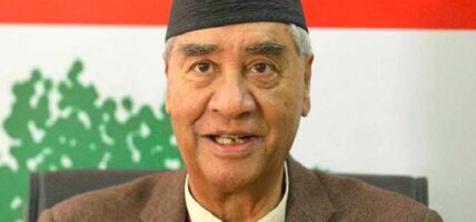 कांग्रेस सभापतिसँग एमाले नेताहरूको भेट