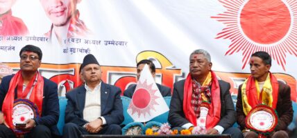 मुलुकलाई अघि बढाउन बलियो राजनीतिक दल चाहिन्छ : एमाले महासचिव शंकर पोखरेल