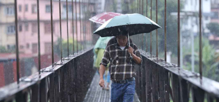 देशका अधिकांश स्थानमा वर्षा
